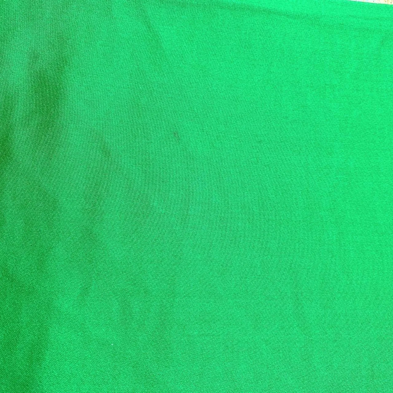 6366# Japanese Vintage Fukuro Obi Belt Kimono Fabric Silk Traditional Green　