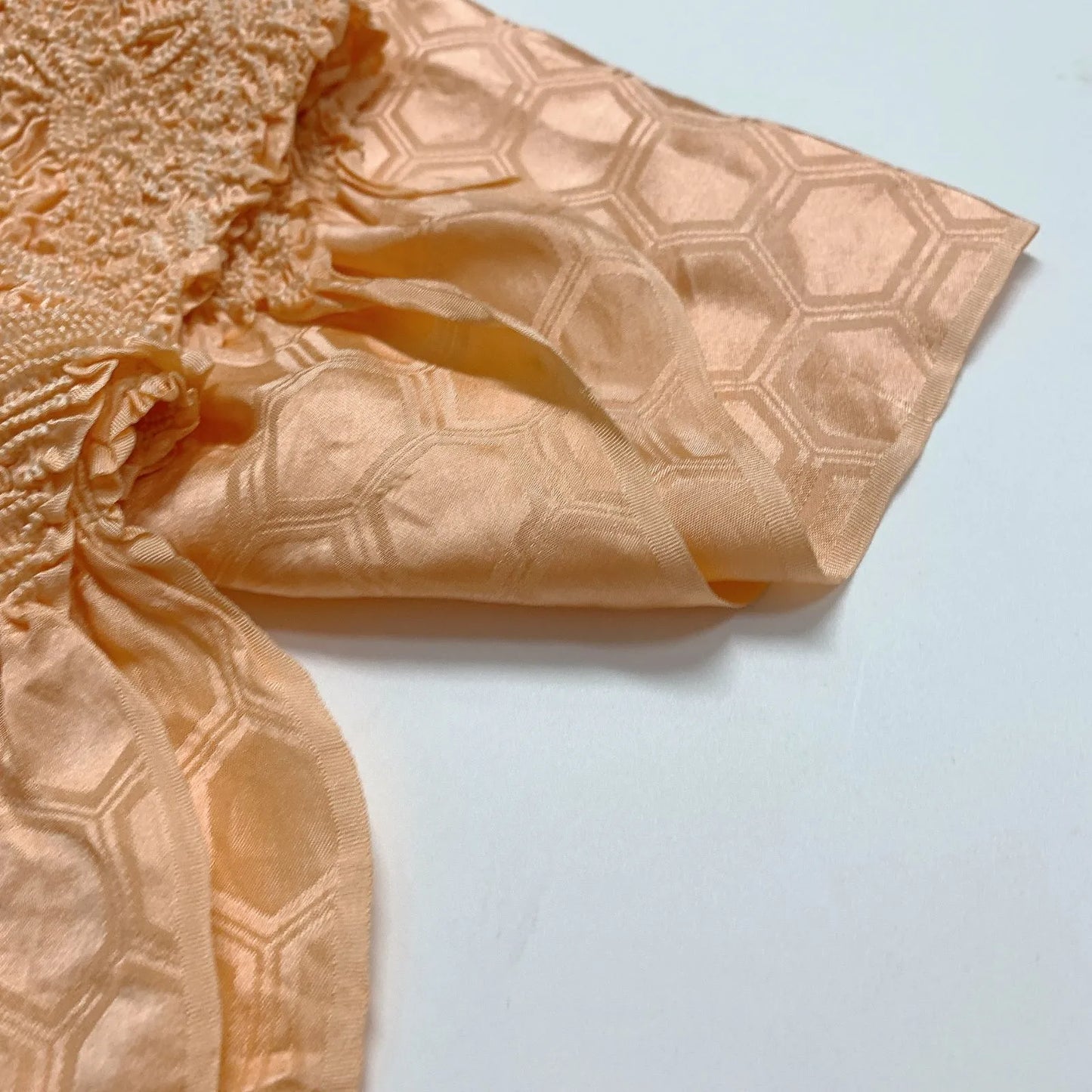 6500# Japanese Kimono Accessory Obiage and Obijime 2-piece Set Silk Shibori