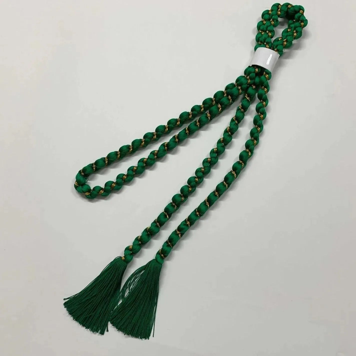 6494# Japanese Kimono Accessory Obiage and Obijime 2-piece Set Silk Shibori