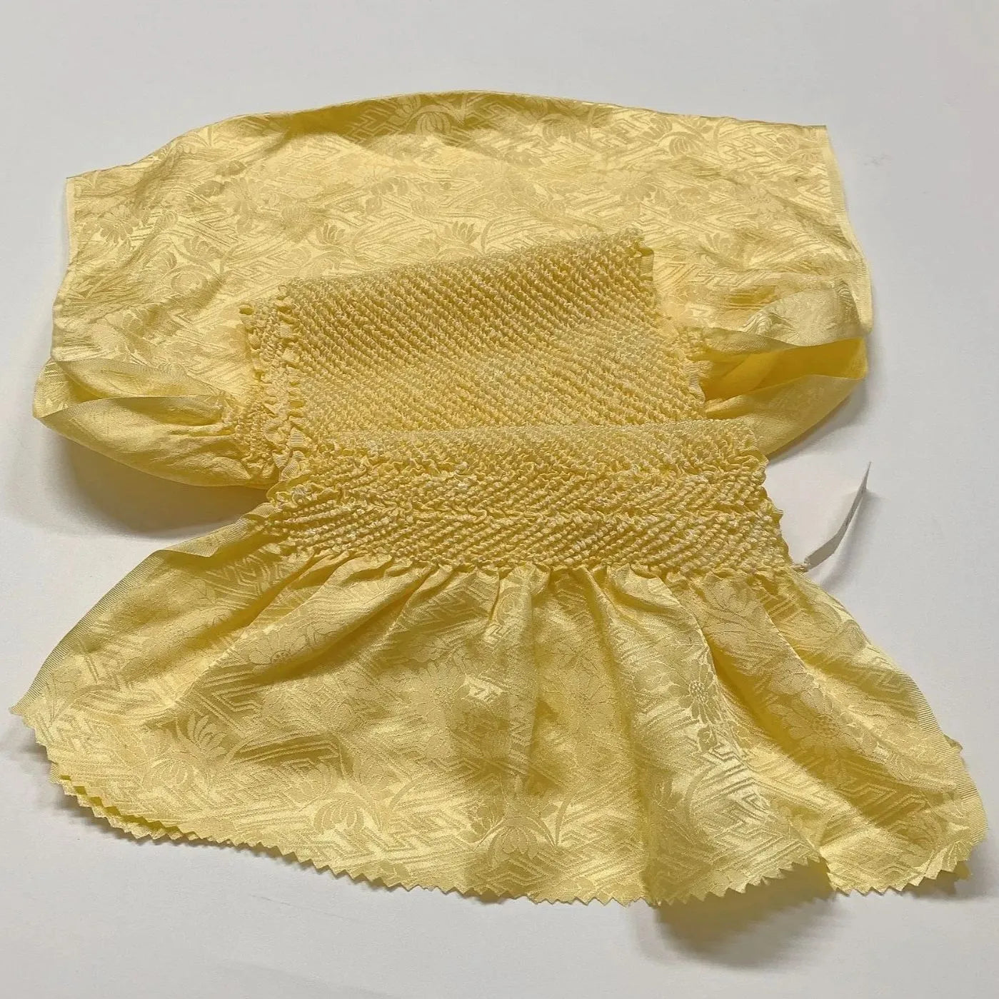 6497# Japanese Kimono Accessory Obiage and Obijime 2-piece Set Silk Shibori