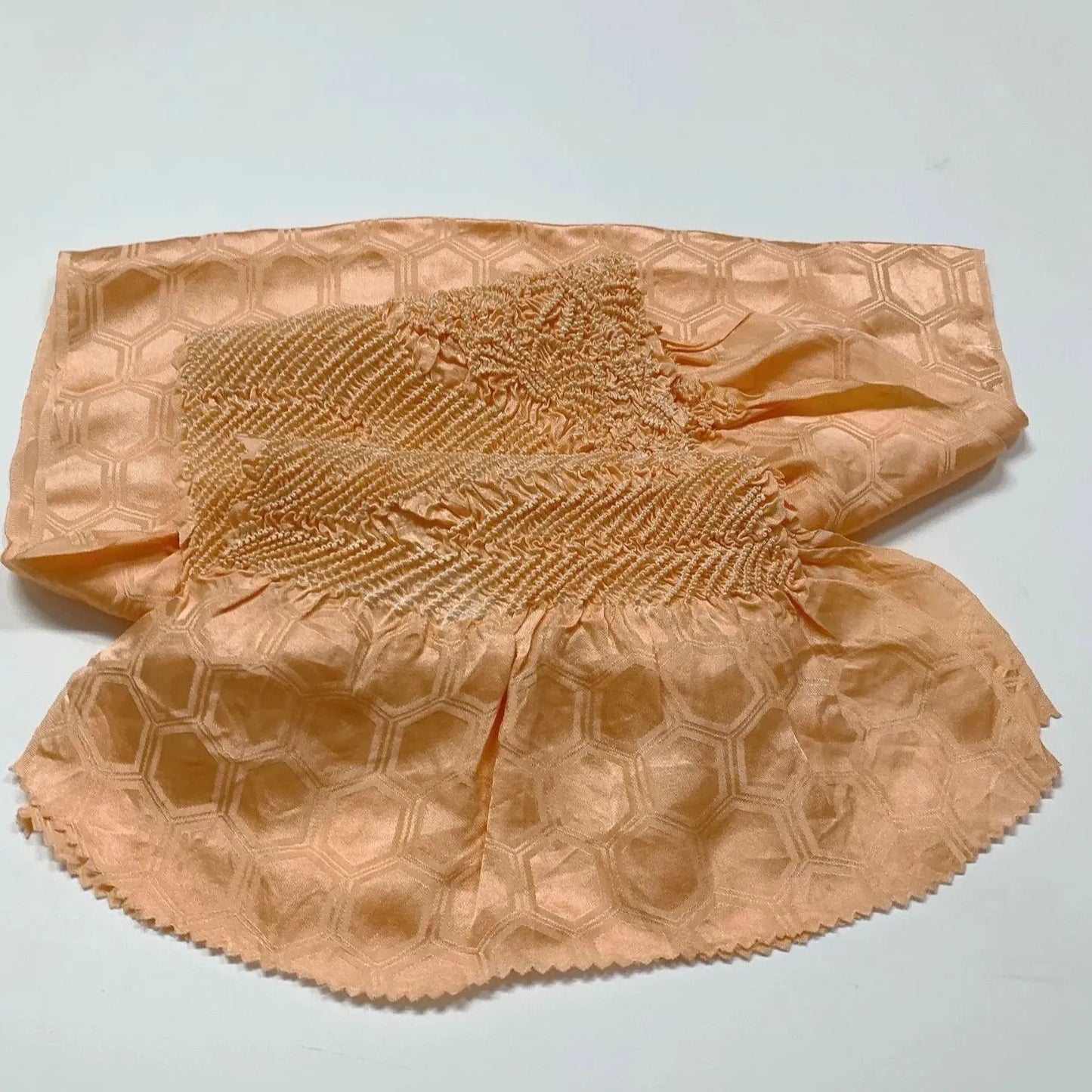 6500# Japanese Kimono Accessory Obiage and Obijime 2-piece Set Silk Shibori