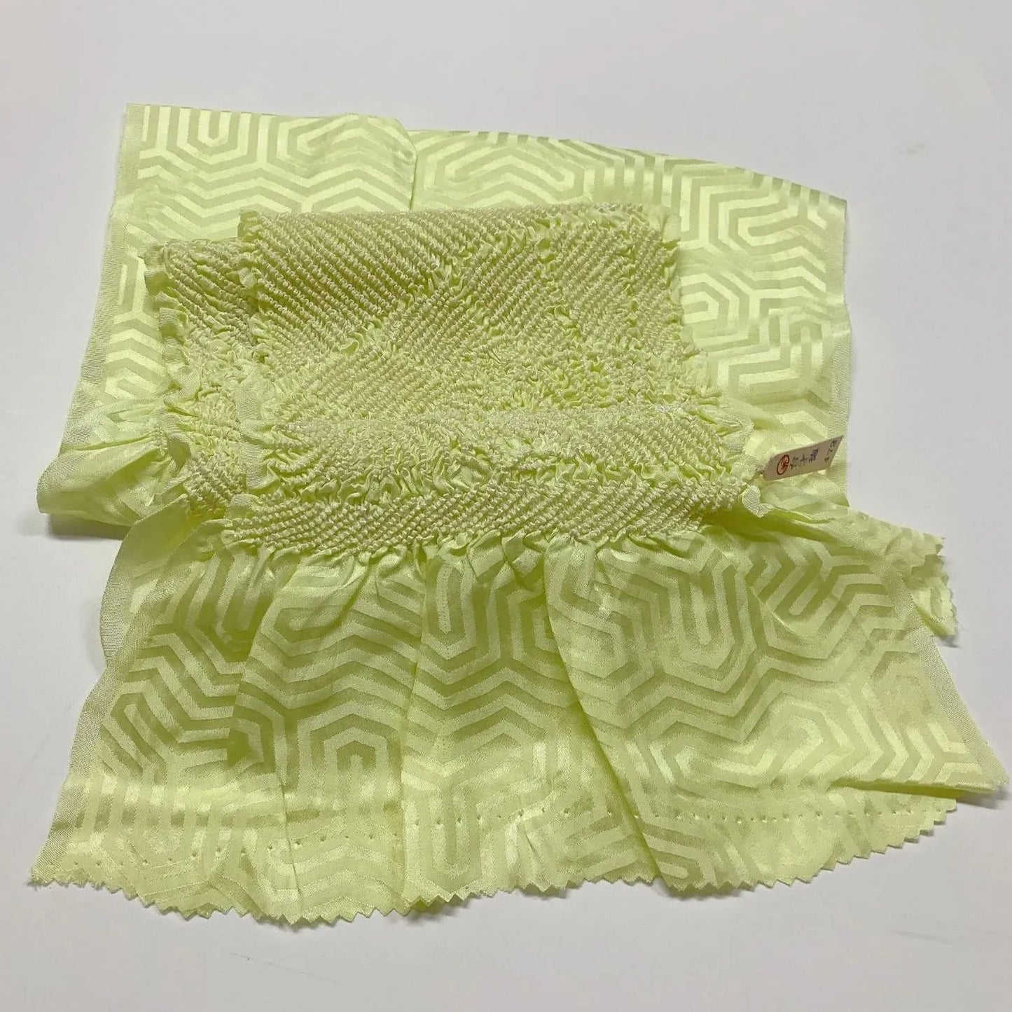 6501# Japanese Kimono Accessory Obiage and Obijime 2-piece Set Silk Shibori