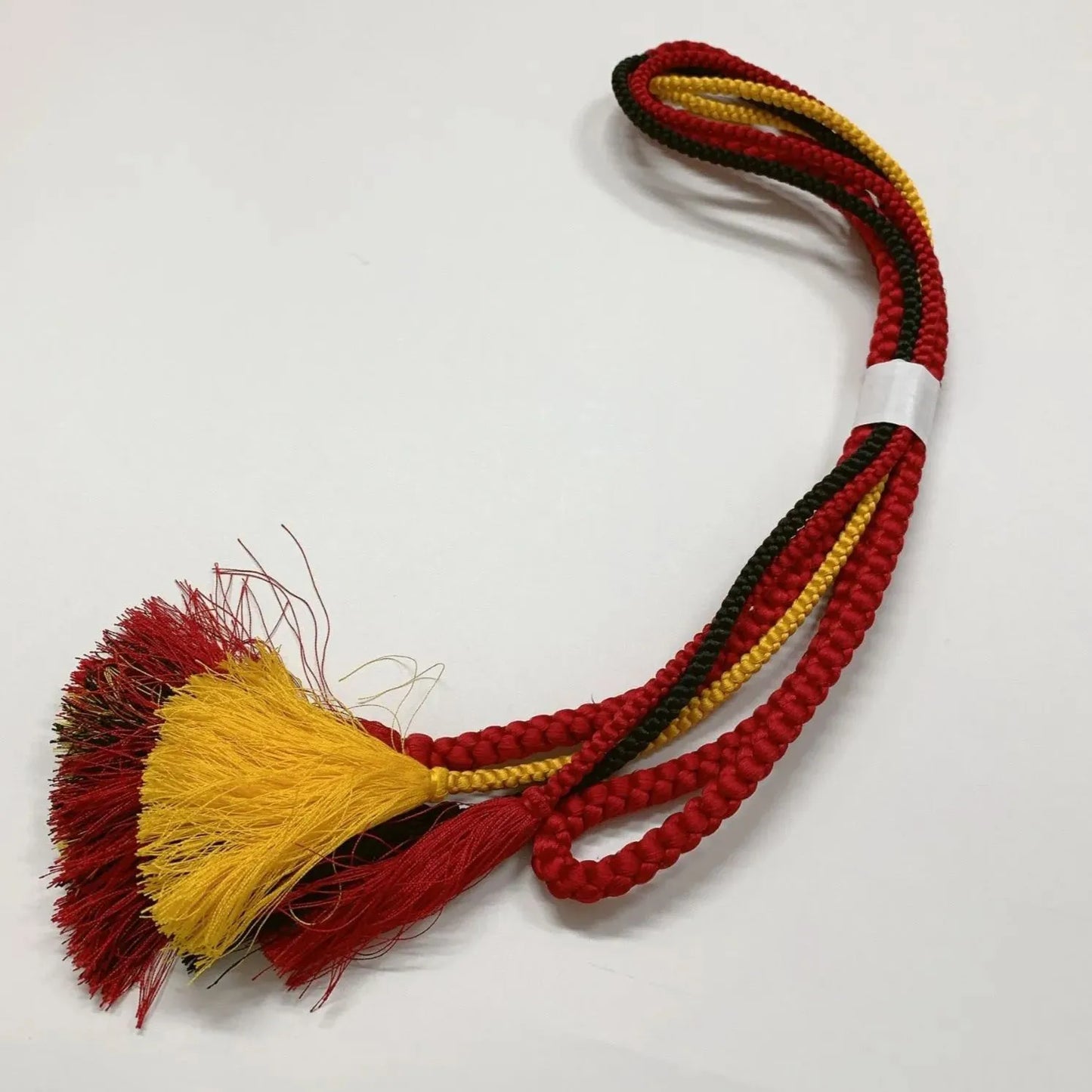 6501# Japanese Kimono Accessory Obiage and Obijime 2-piece Set Silk Shibori