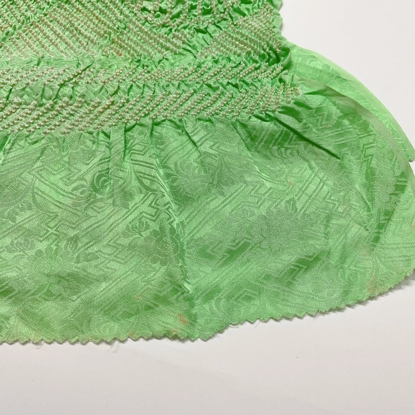 6510# Japanese Kimono Accessory Obiage and Obijime 2-piece Set Silk Shibori