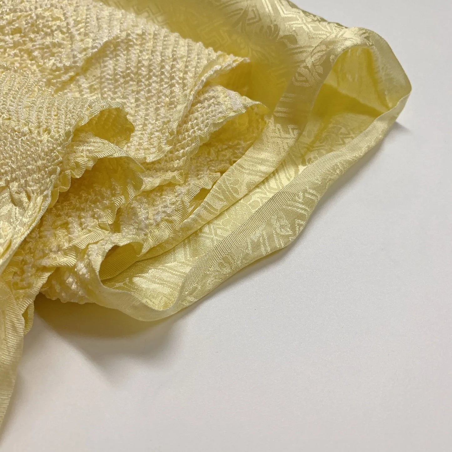 6515# Japanese Kimono Accessory Obiage and Obijime 2-piece Set Silk Shibori