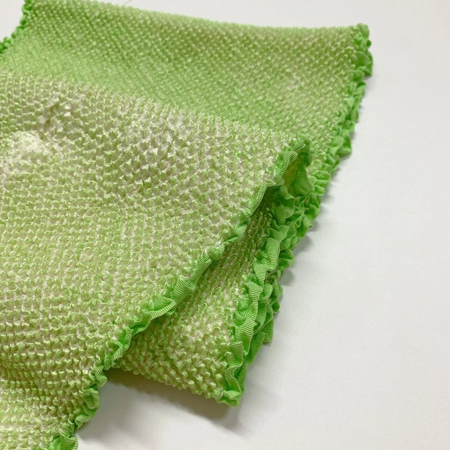 6519# Japanese Kimono Accessory Obiage and Obijime 2-piece Set Silk Shibori