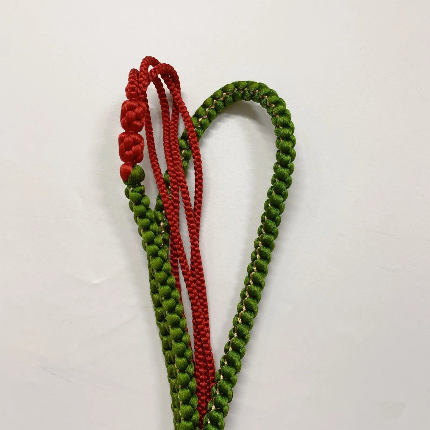 6523# Japanese Kimono Accessory Obiage and Obijime 2-piece Set Silk Shibori