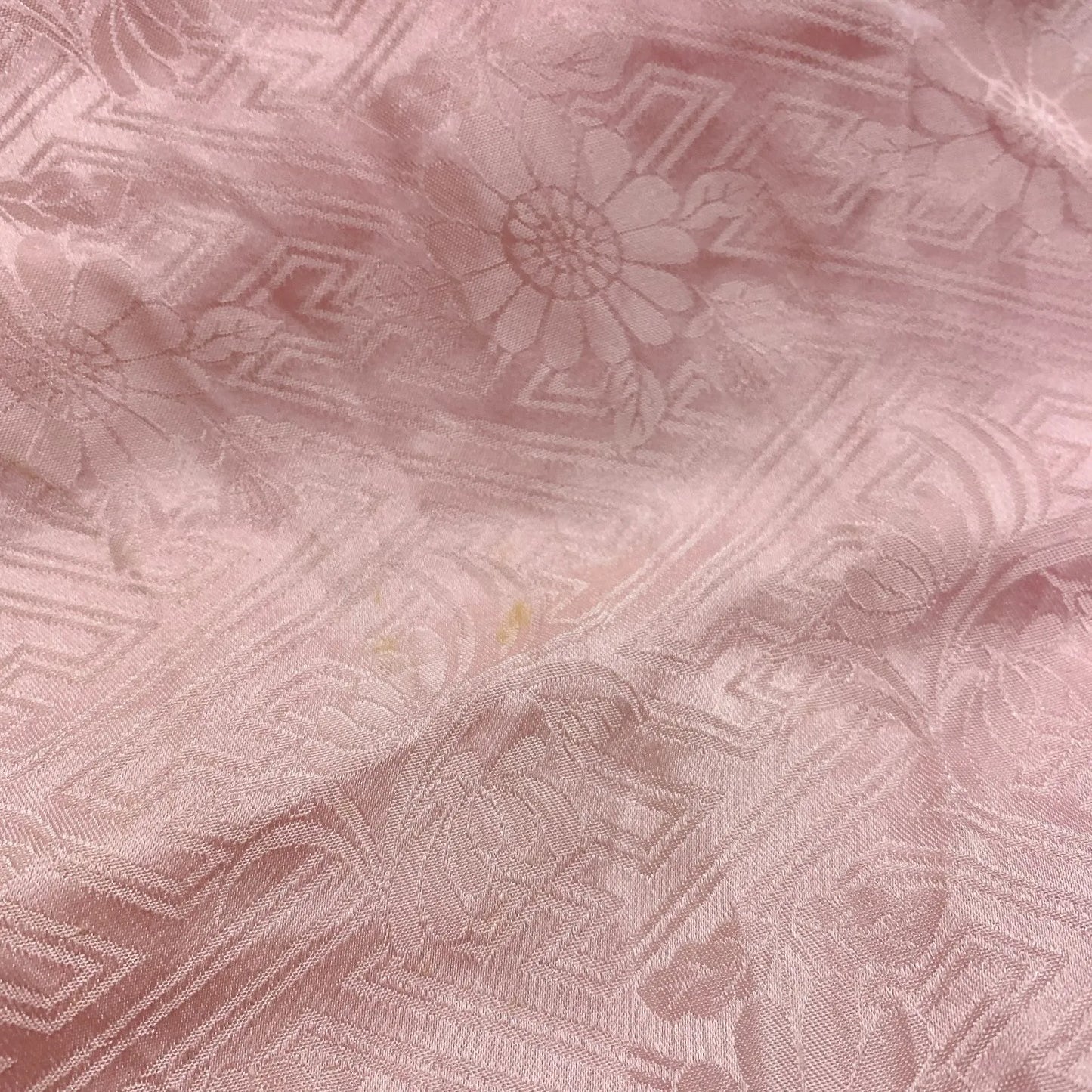 6524# Japanese Kimono Accessory Obiage and Obijime 2-piece Set Silk Shibori