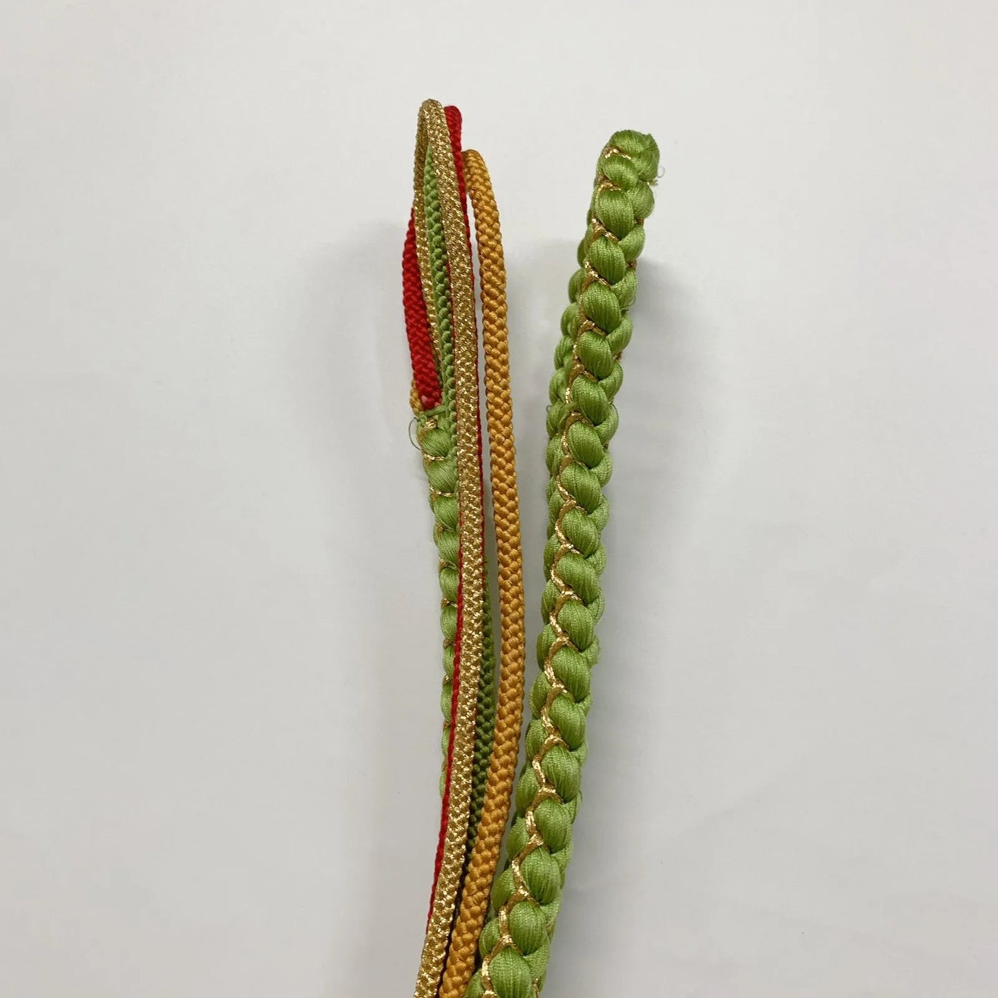 6525# Japanese Kimono Accessory Obiage and Obijime 2-piece Set Silk Shibori