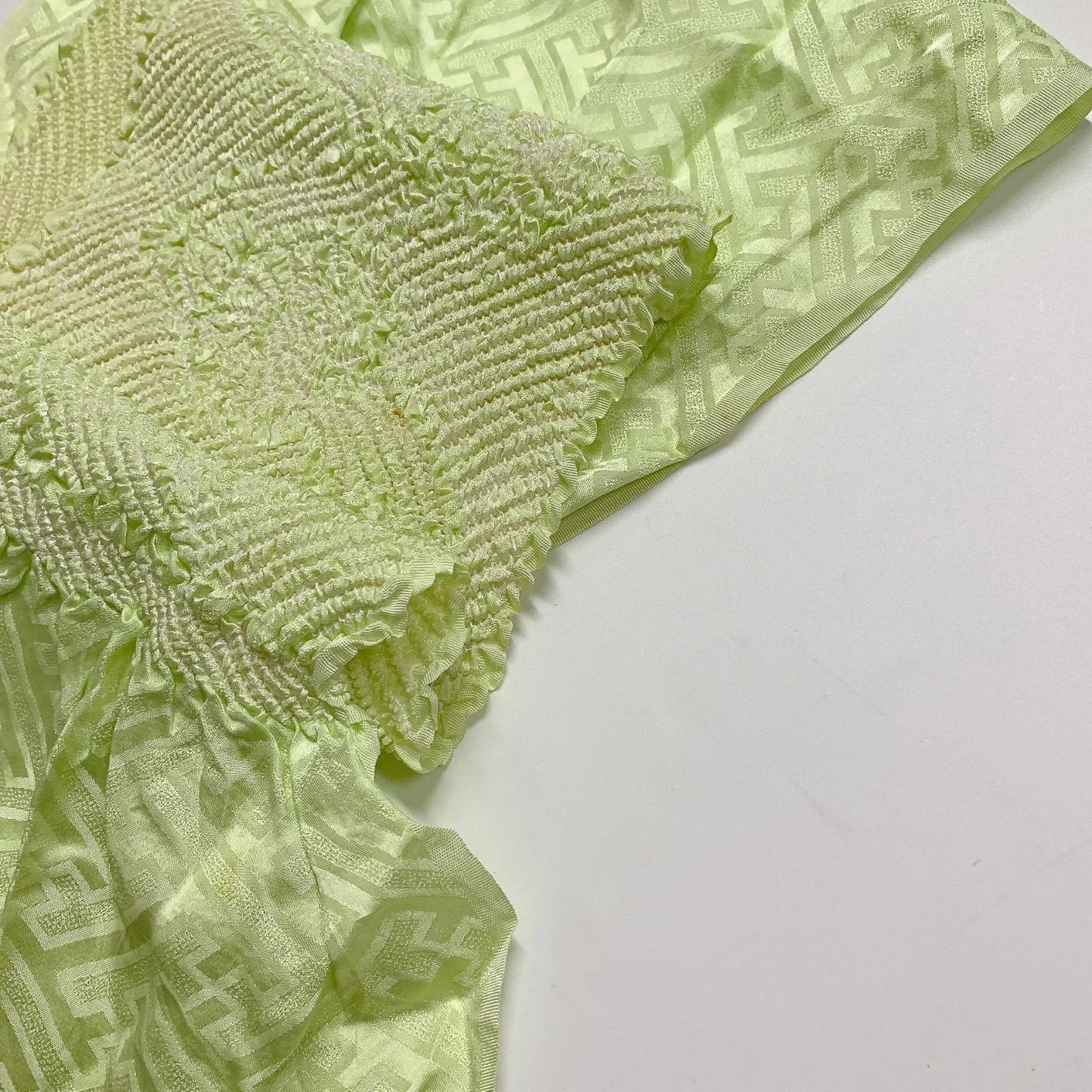 6525# Japanese Kimono Accessory Obiage and Obijime 2-piece Set Silk Shibori