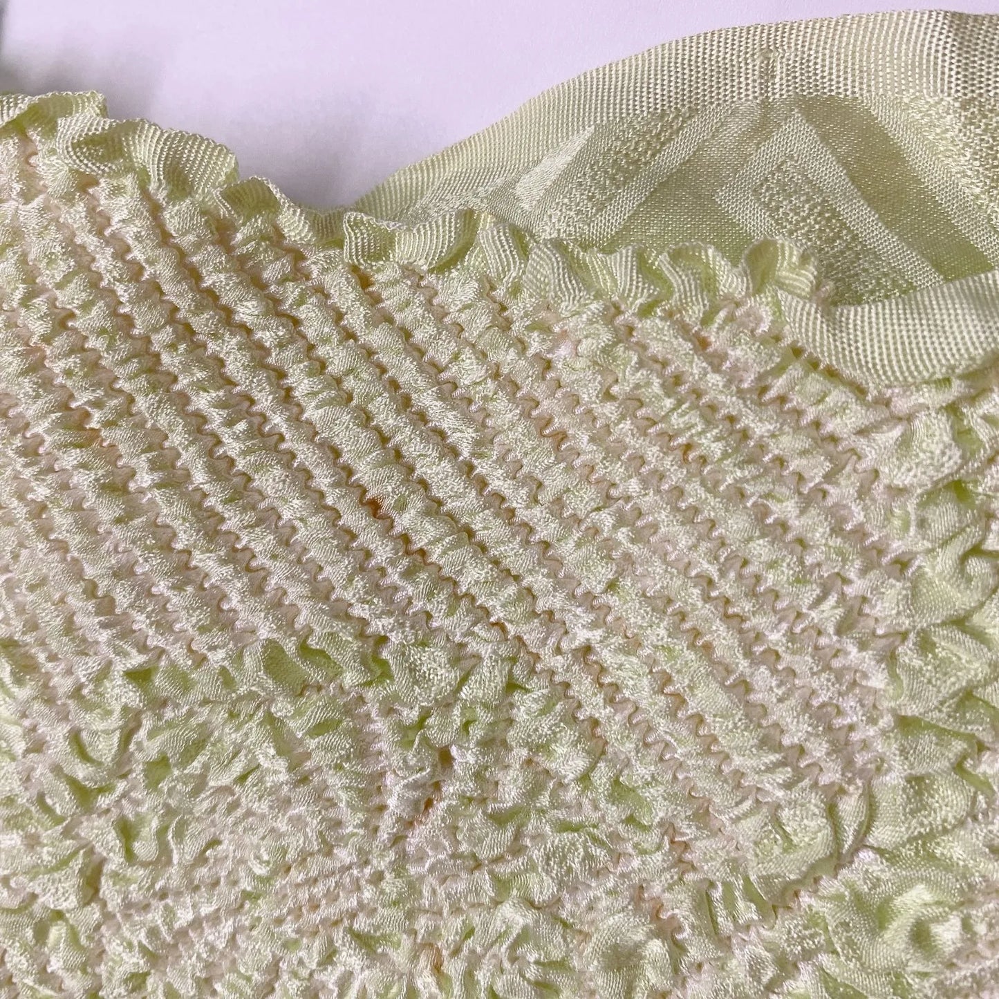 6525# Japanese Kimono Accessory Obiage and Obijime 2-piece Set Silk Shibori