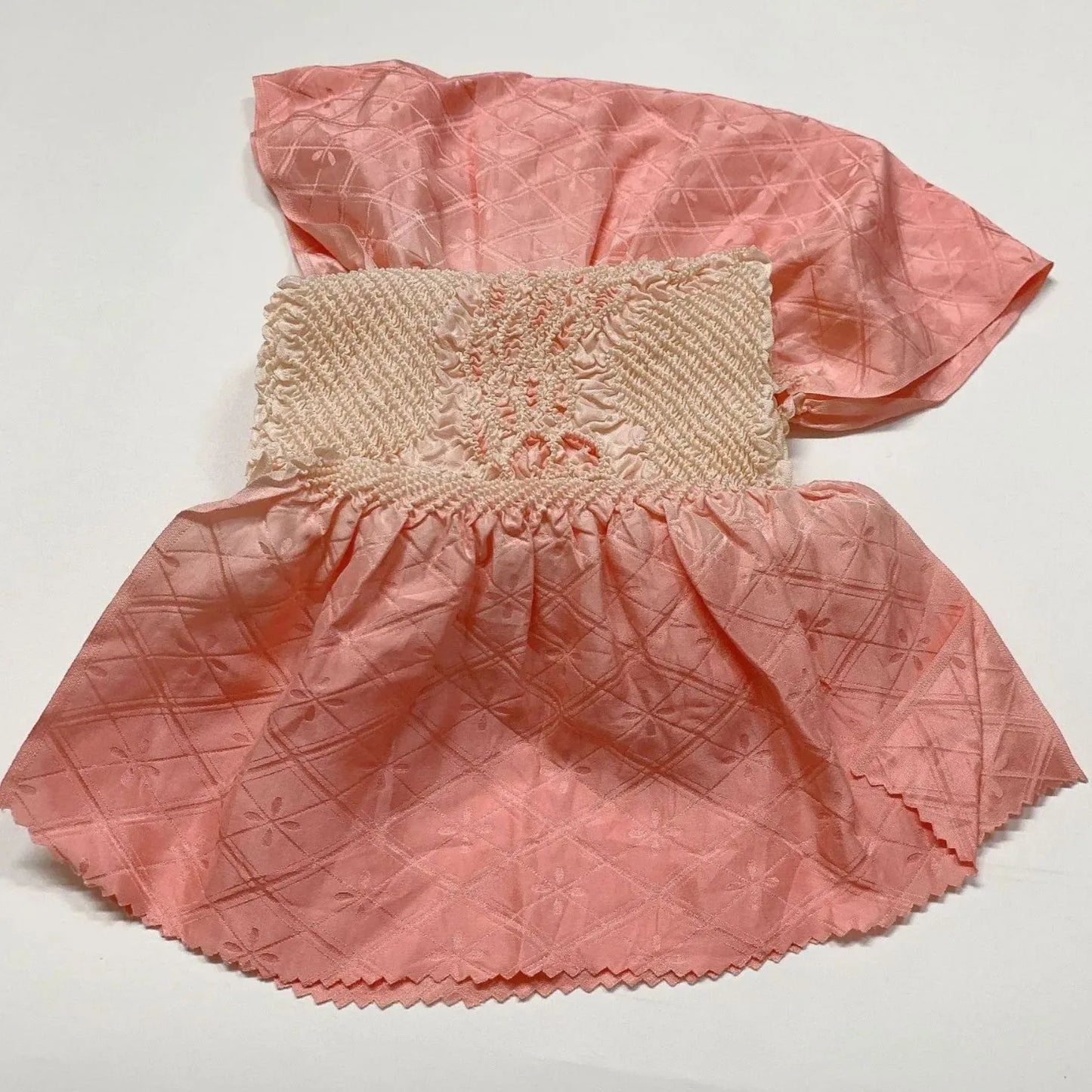 6508# Japanese Kimono Accessory Obiage and Obijime 2-piece Set Silk Shibori