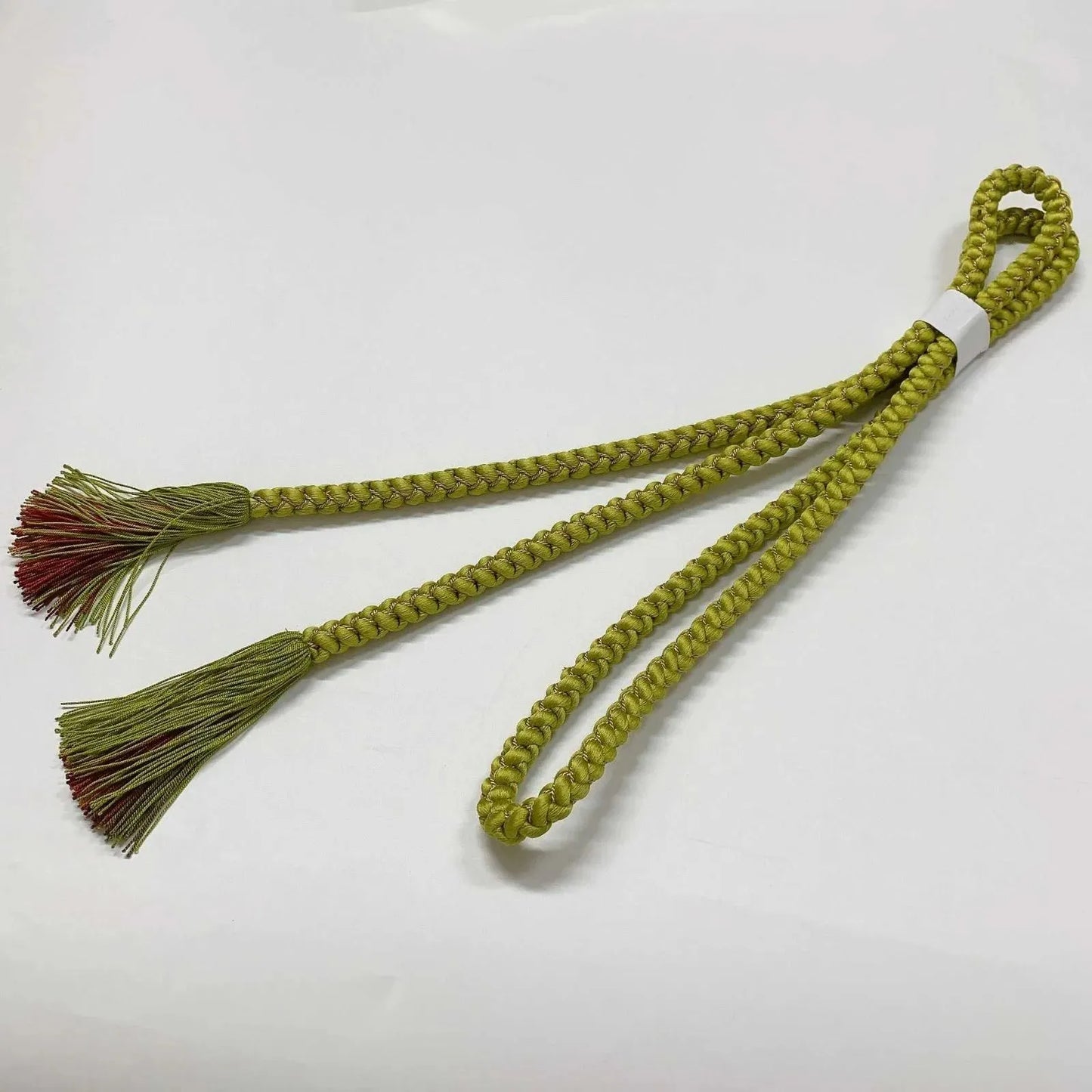 6509# Japanese Kimono Accessory Obiage and Obijime 2-piece Set Silk Shibori