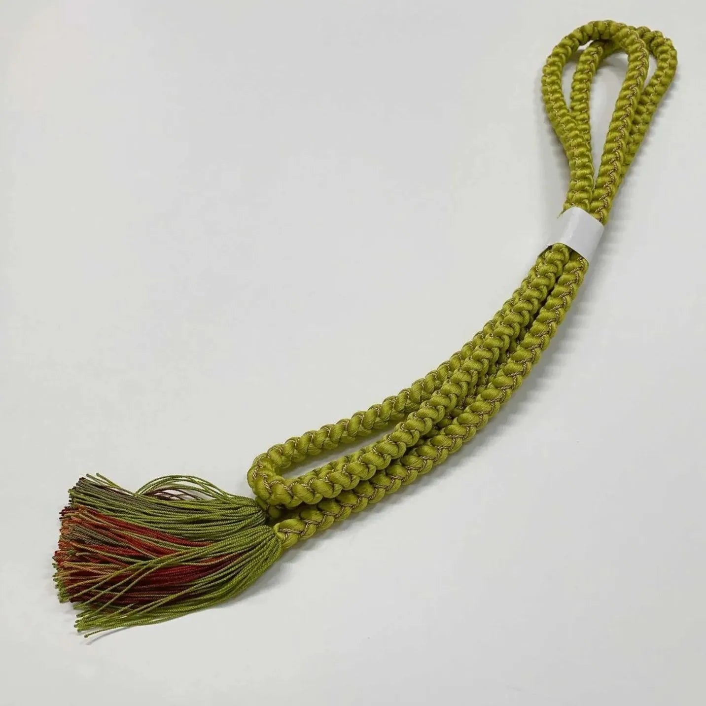 6509# Japanese Kimono Accessory Obiage and Obijime 2-piece Set Silk Shibori