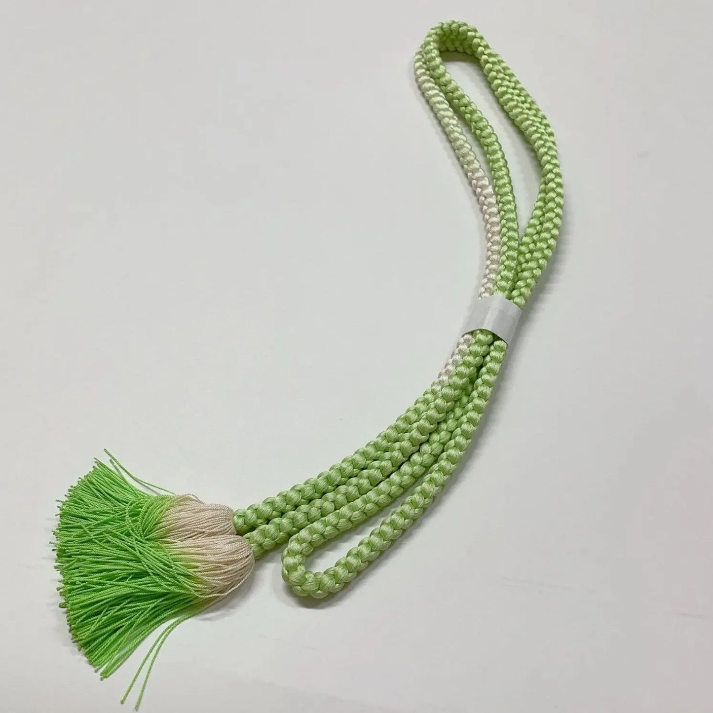 6510# Japanese Kimono Accessory Obiage and Obijime 2-piece Set Silk Shibori