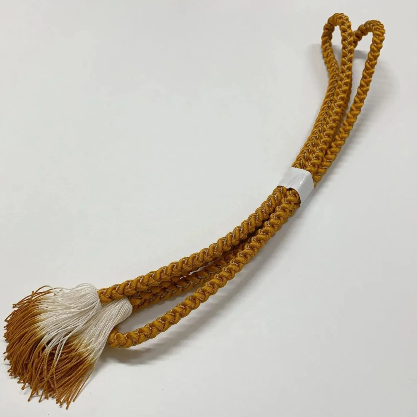 6512# Japanese Kimono Accessory Obiage and Obijime 2-piece Set Silk Shibori