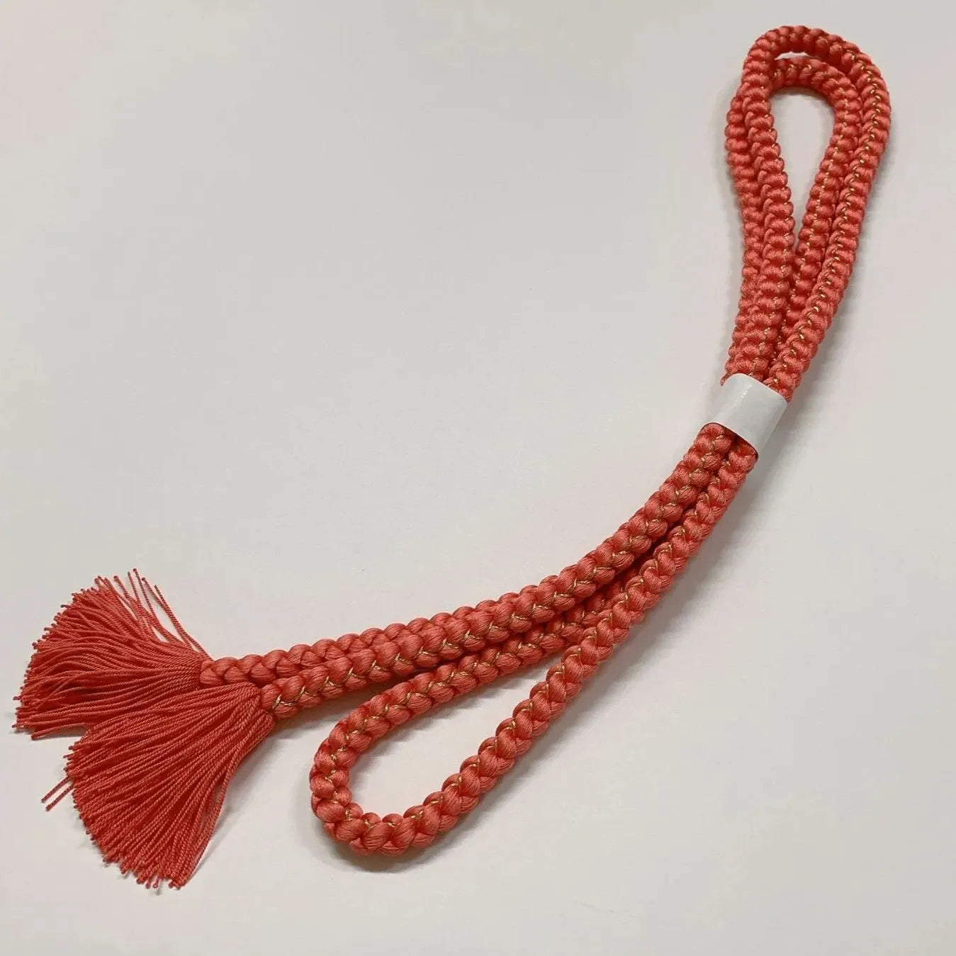 6521# Japanese Kimono Accessory Obiage and Obijime 2-piece Set Silk Shibori