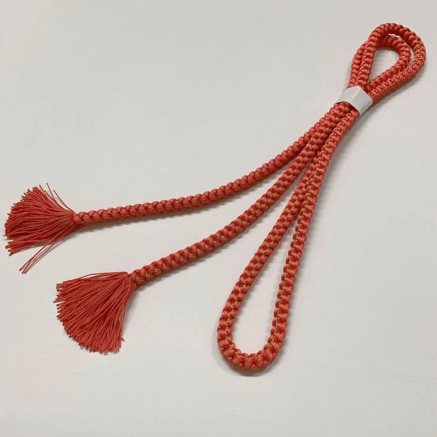 6521# Japanese Kimono Accessory Obiage and Obijime 2-piece Set Silk Shibori