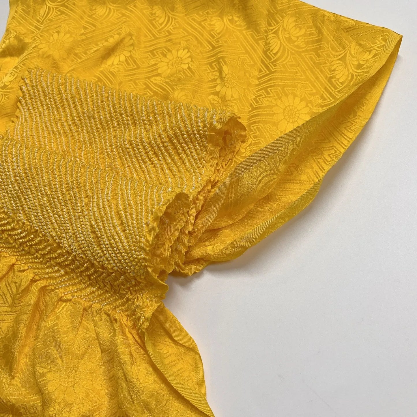 6526# Japanese Kimono Accessory Obiage and Obijime 2-piece Set Silk Shibori