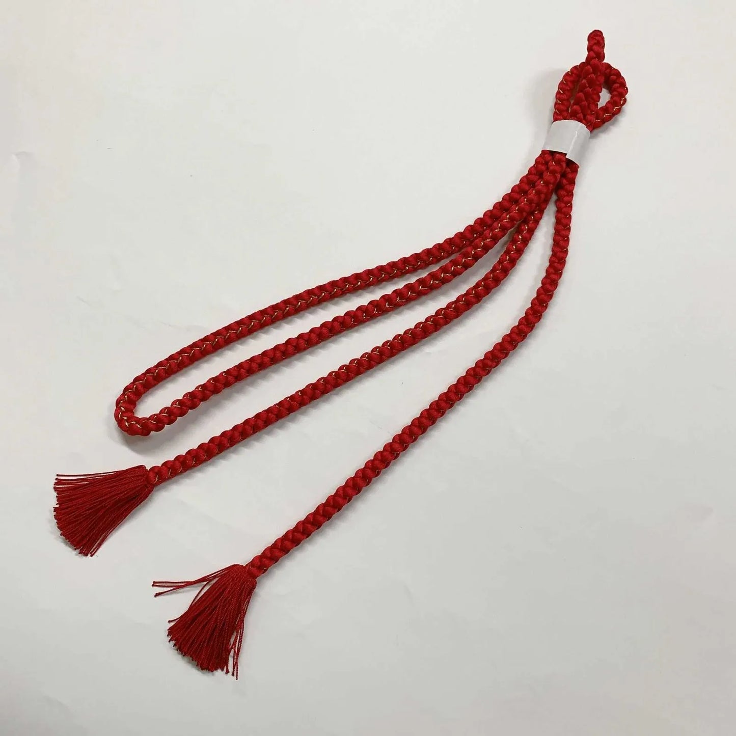 6535# Japanese Kimono Accessory Obiage and Obijime 2-piece Set Silk Shibori