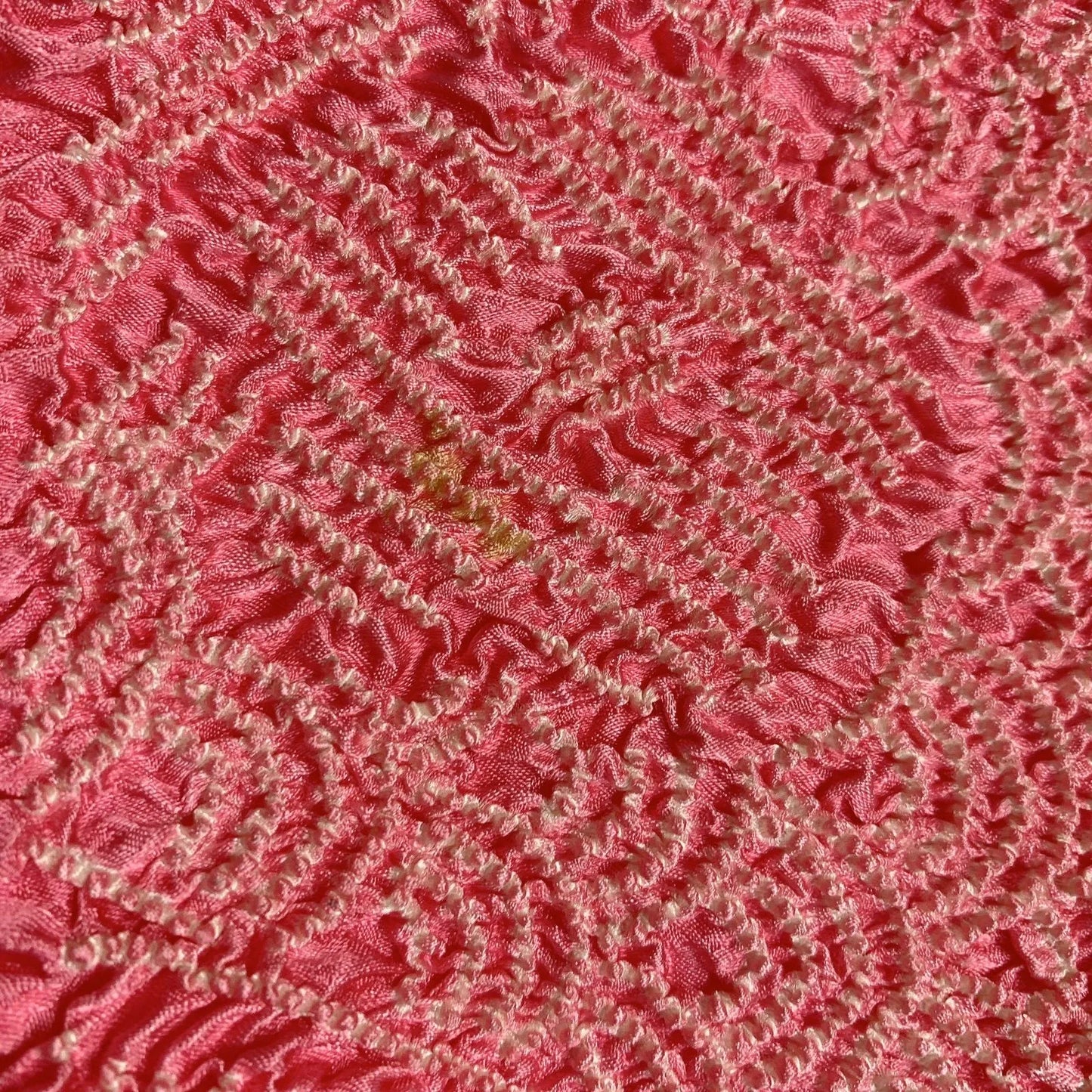 6536# Japanese Kimono Accessory Obiage and Obijime 2-piece Set Silk Shibori