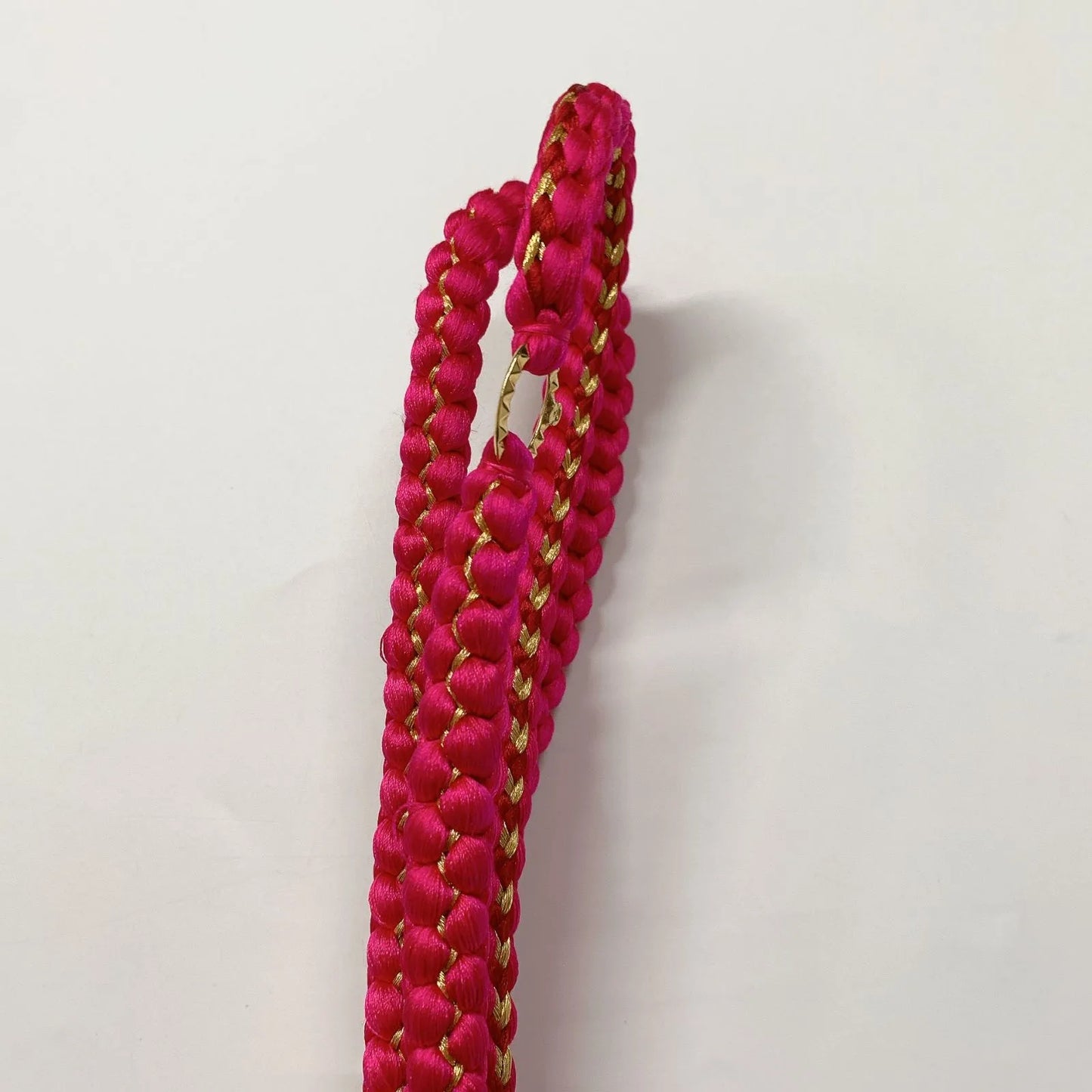 6540# Japanese Kimono Accessory Obiage and Obijime 2-piece Set Silk Shibori