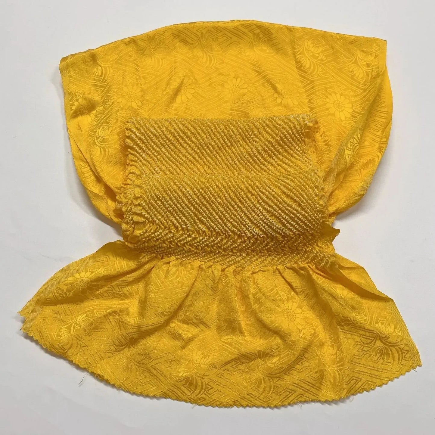 6526# Japanese Kimono Accessory Obiage and Obijime 2-piece Set Silk Shibori