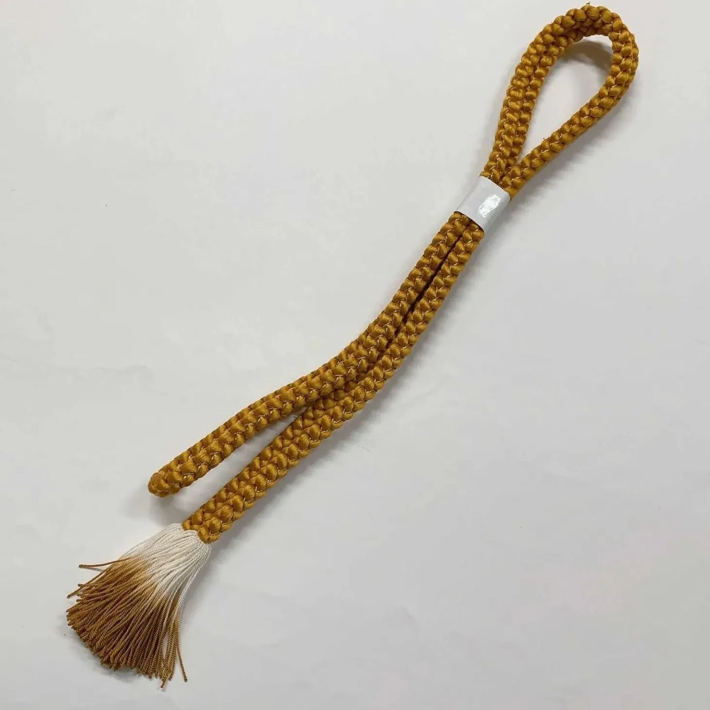 6528# Japanese Kimono Accessory Obiage and Obijime 2-piece Set Silk Shibori