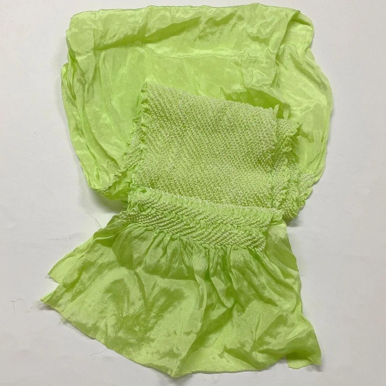 6541# Japanese Kimono Accessory Obiage and Obijime 2-piece Set Silk Shibori