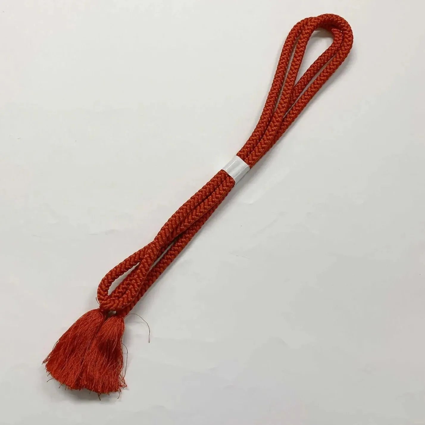 6541# Japanese Kimono Accessory Obiage and Obijime 2-piece Set Silk Shibori