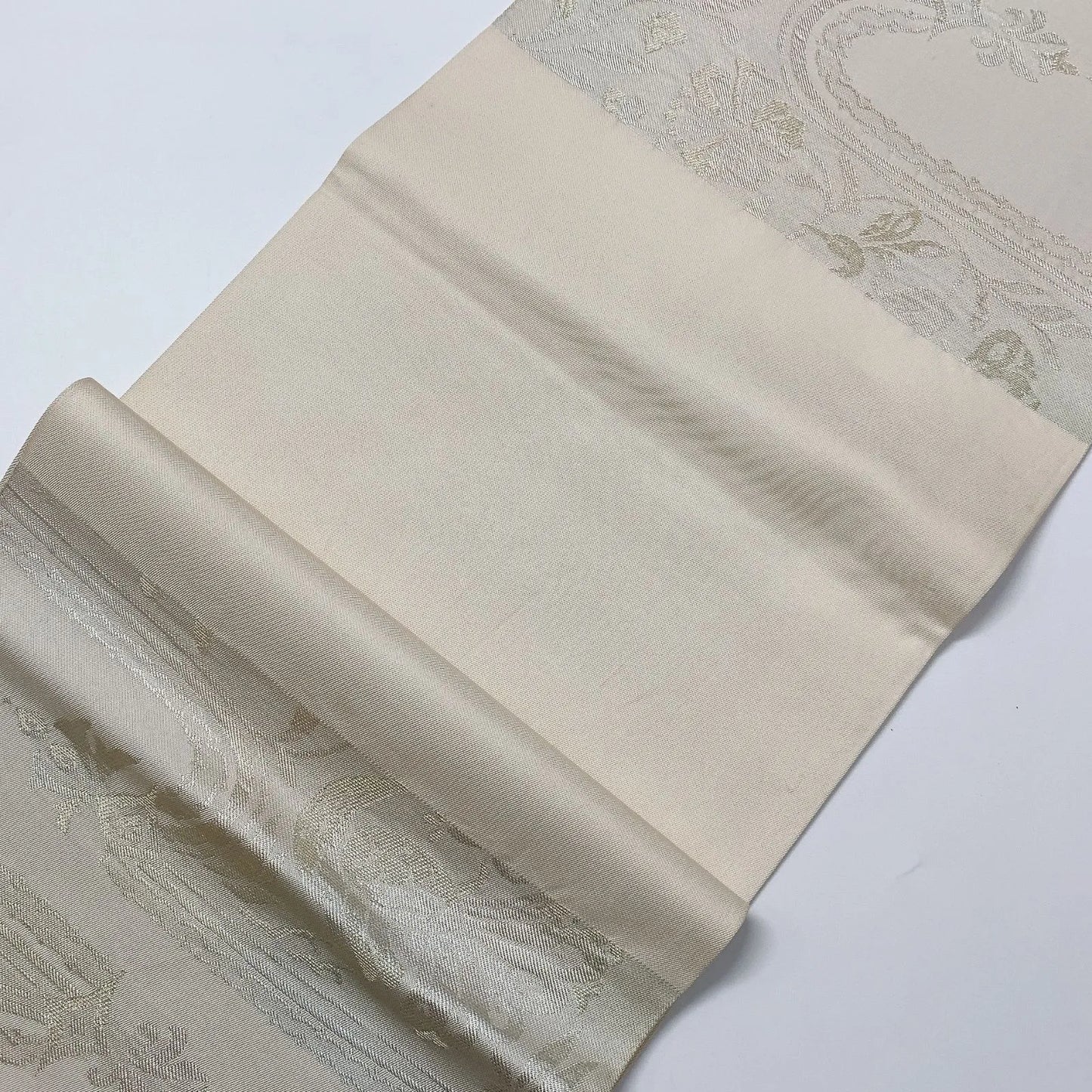 6560# Japanese Vintage Fukuro Obi Belt Kimono Fabric Silk Traditional