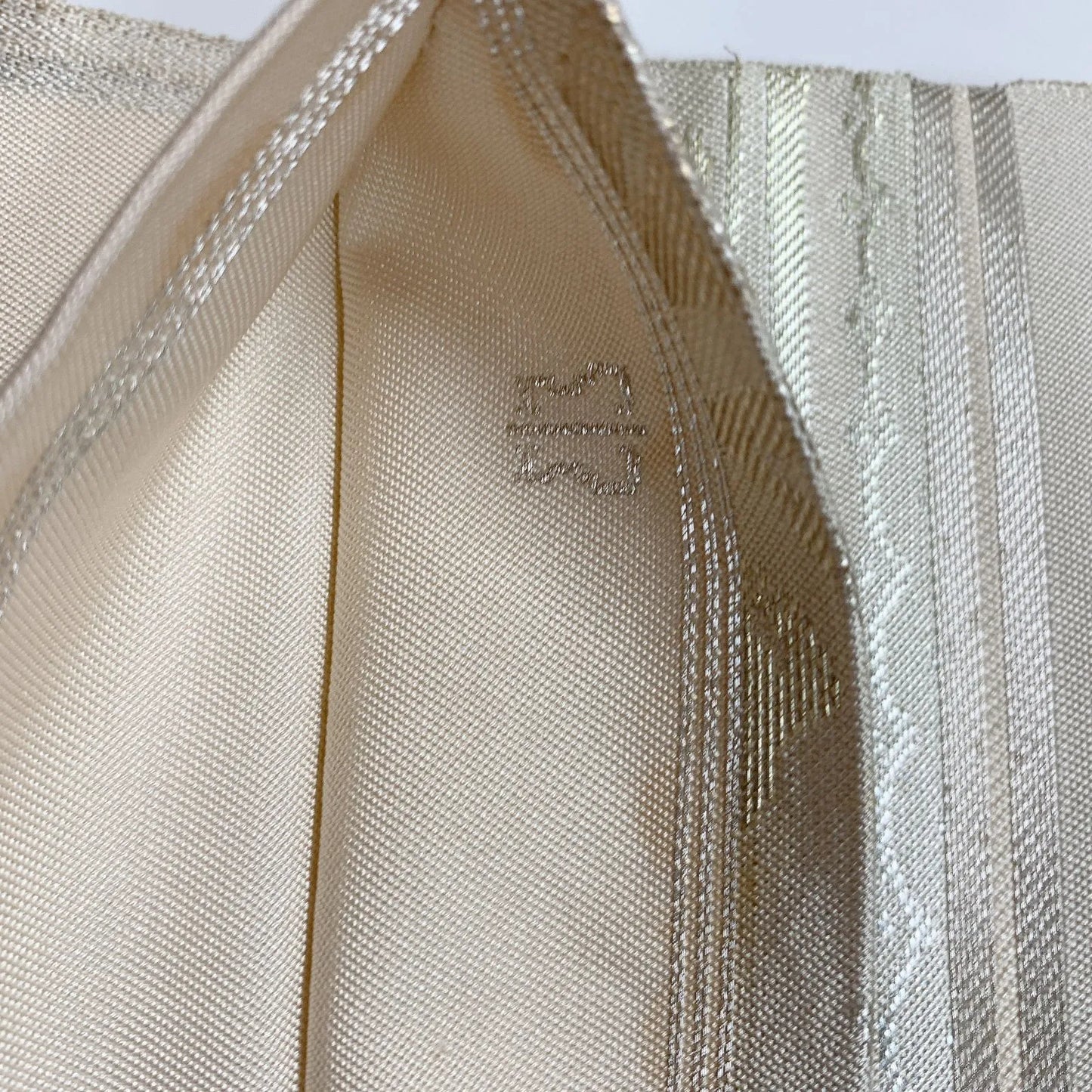 6560# Japanese Vintage Fukuro Obi Belt Kimono Fabric Silk Traditional