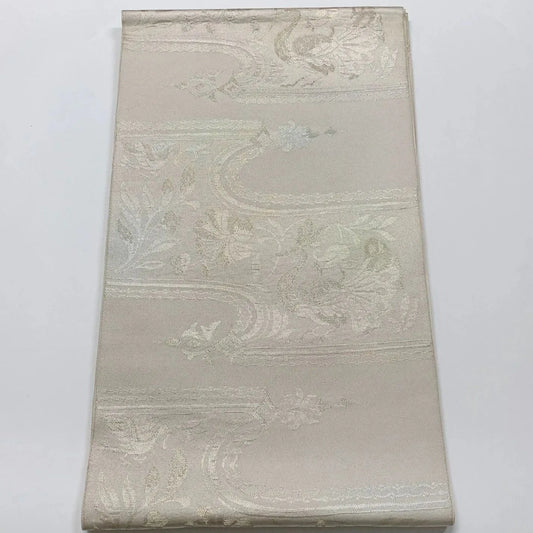 6560# Japanese Vintage Fukuro Obi Belt Kimono Fabric Silk Traditional