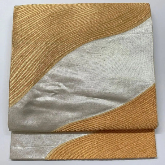 6562# Japanese Vintage Fukuro Obi Belt Kimono Fabric Silk Traditional