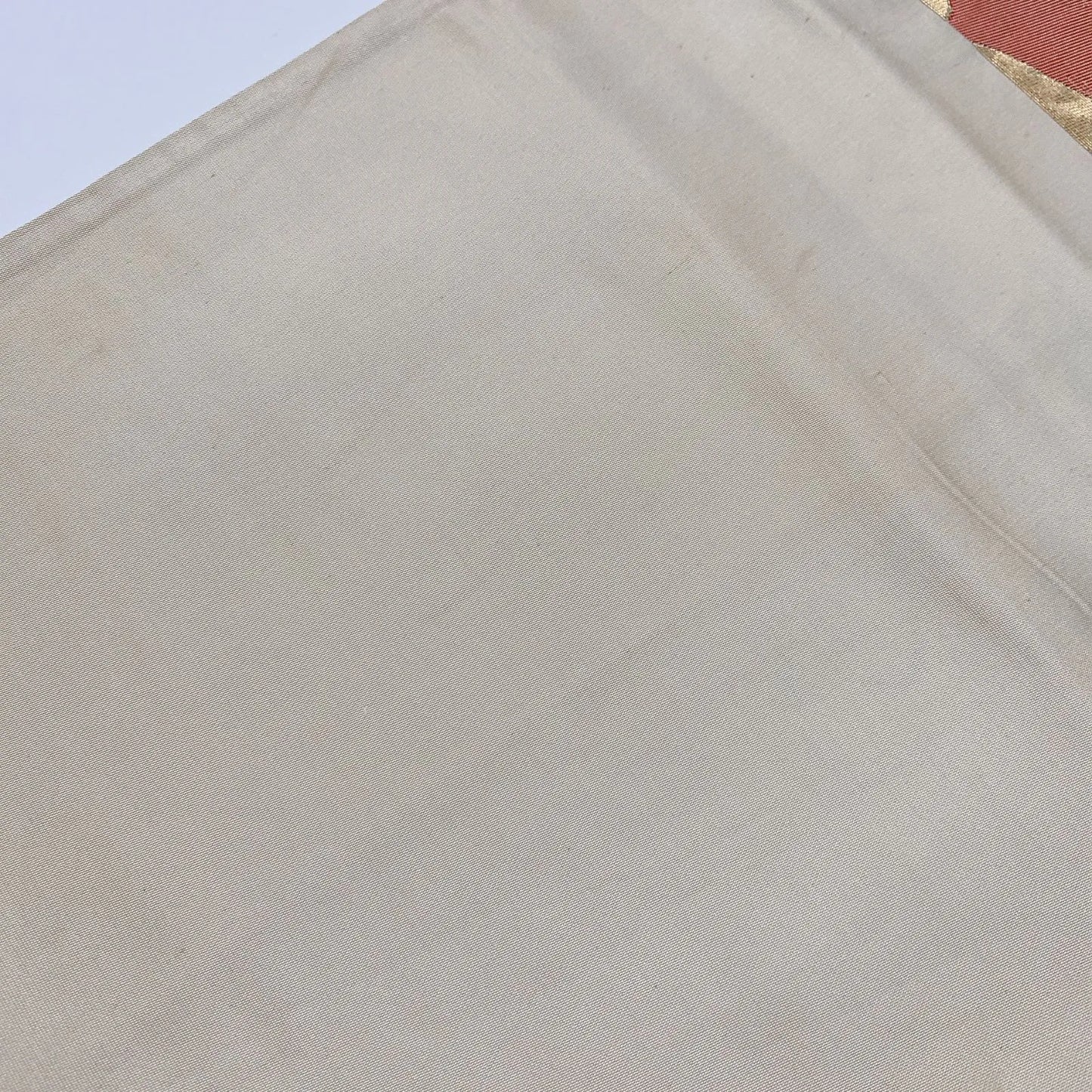 6576# Japanese Vintage Fukuro Obi Belt Kimono Fabric Silk Traditional Gold