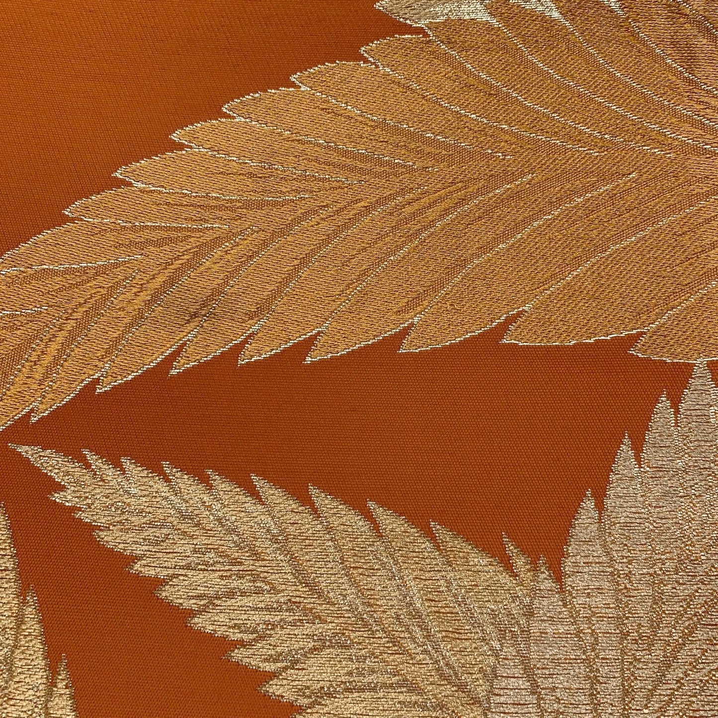 6591# Japanese Vintage Fukuro Obi Belt Kimono Fabric Silk Traditional