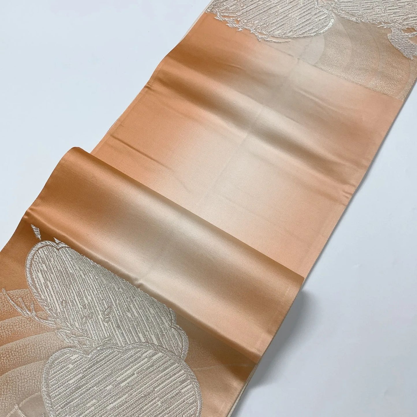 6601# Japanese Vintage Fukuro Obi Belt Kimono Fabric Silk Traditional