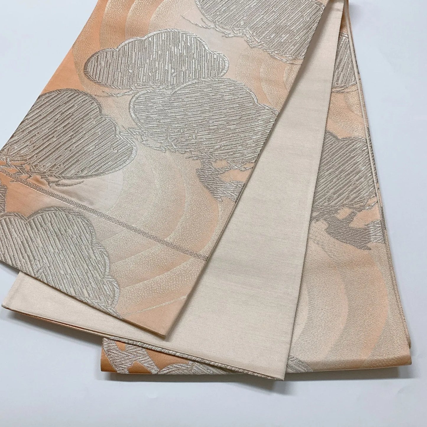 6601# Japanese Vintage Fukuro Obi Belt Kimono Fabric Silk Traditional