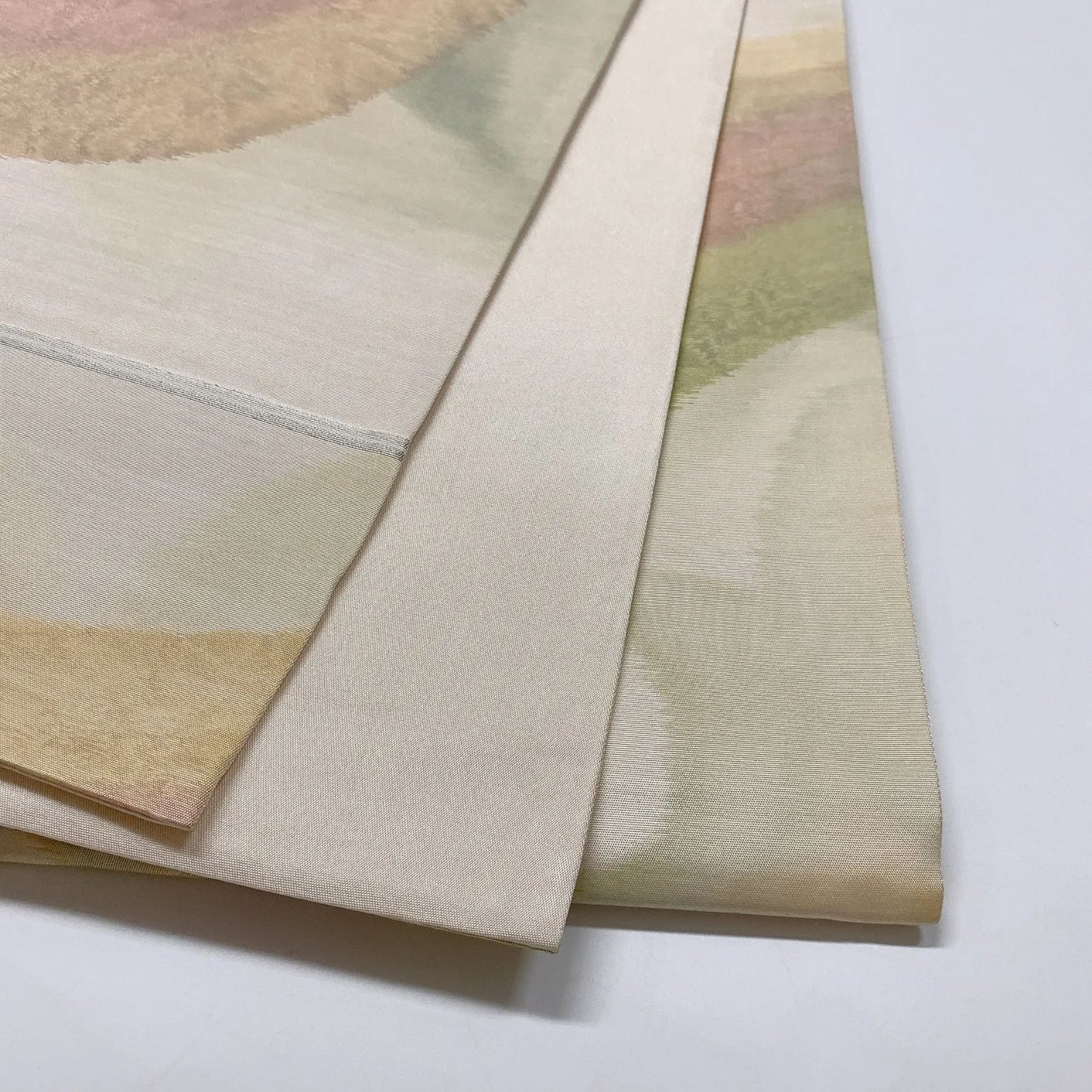 6608# Japanese Vintage Fukuro Obi Belt Kimono Fabric Silk Traditional