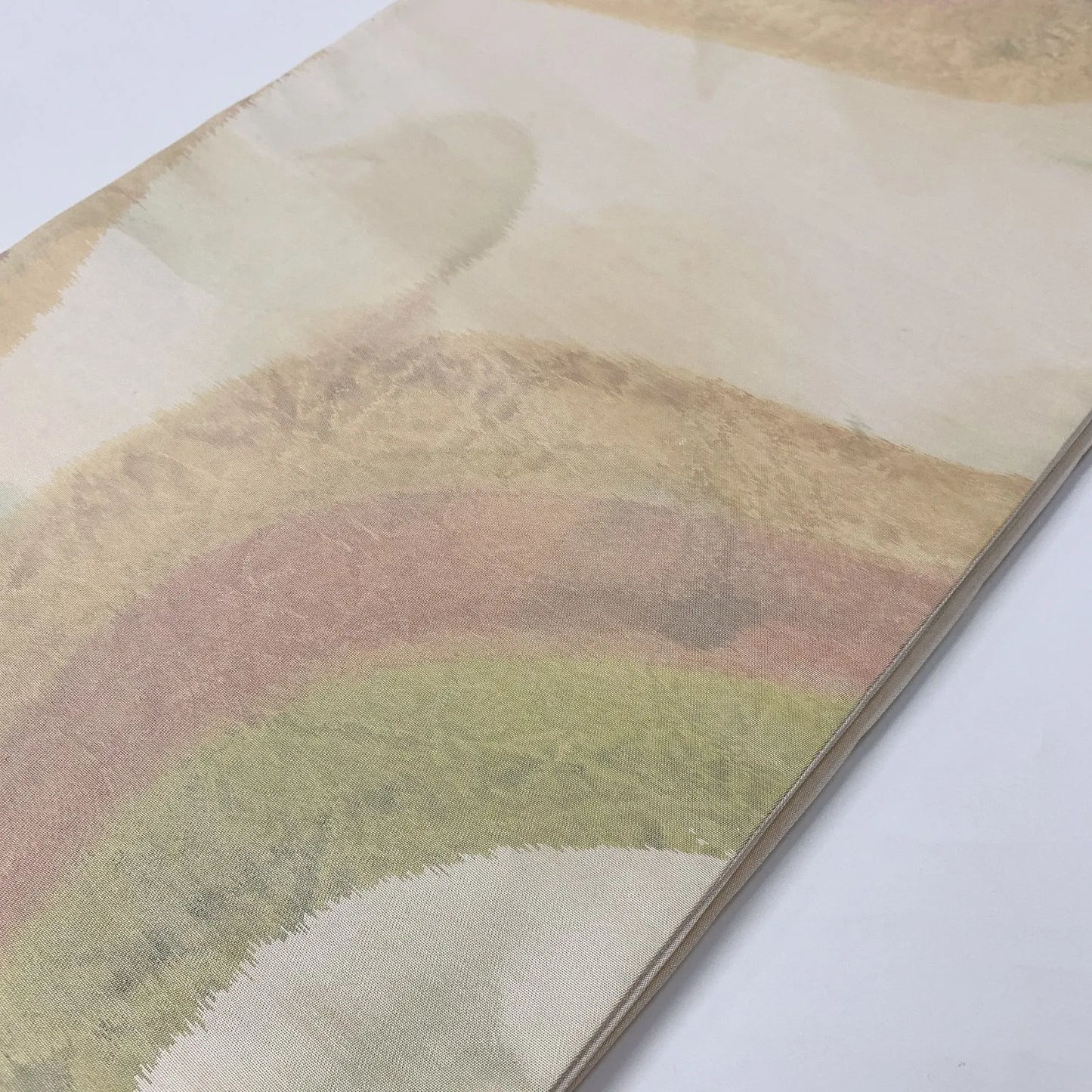 6608# Japanese Vintage Fukuro Obi Belt Kimono Fabric Silk Traditional