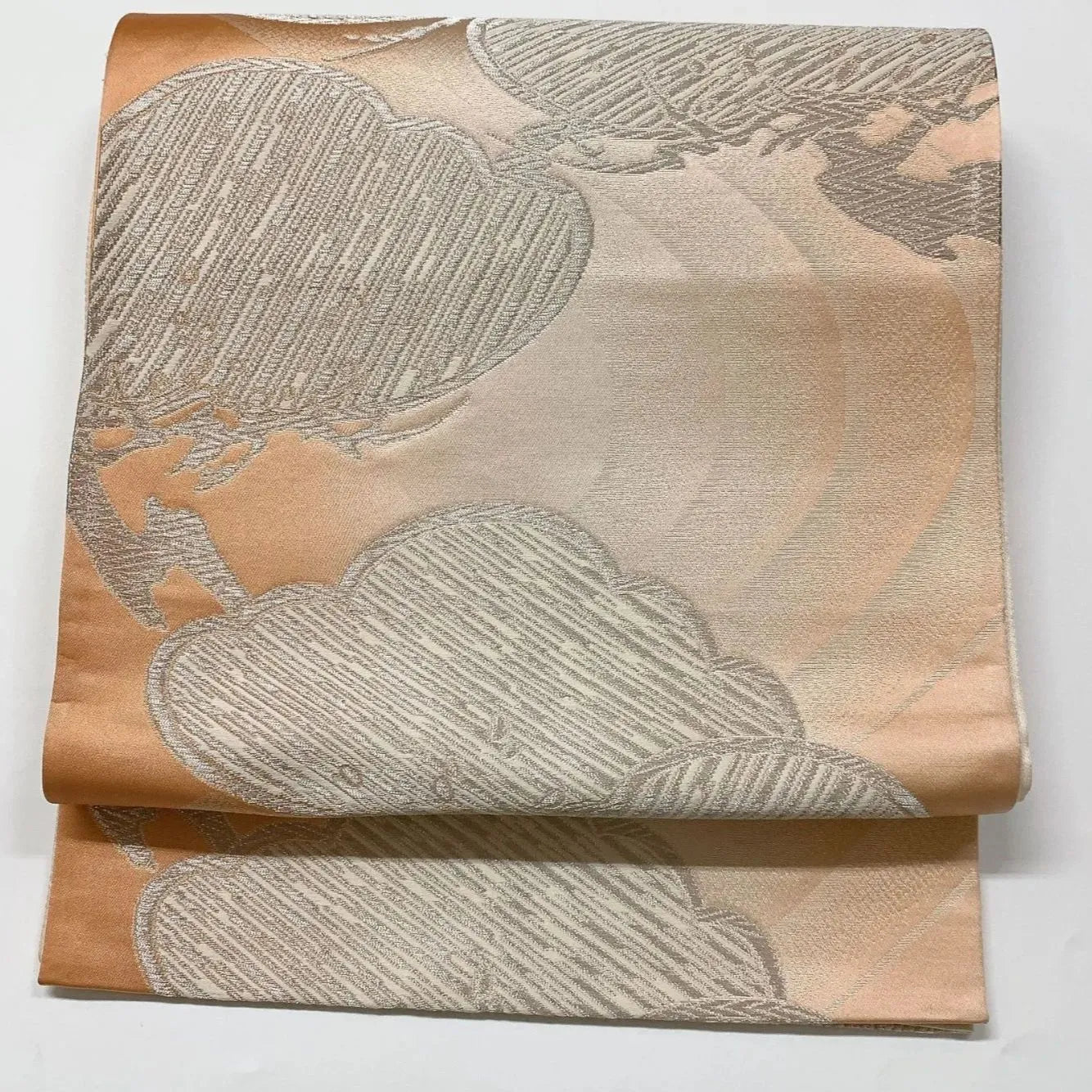 6601# Japanese Vintage Fukuro Obi Belt Kimono Fabric Silk Traditional