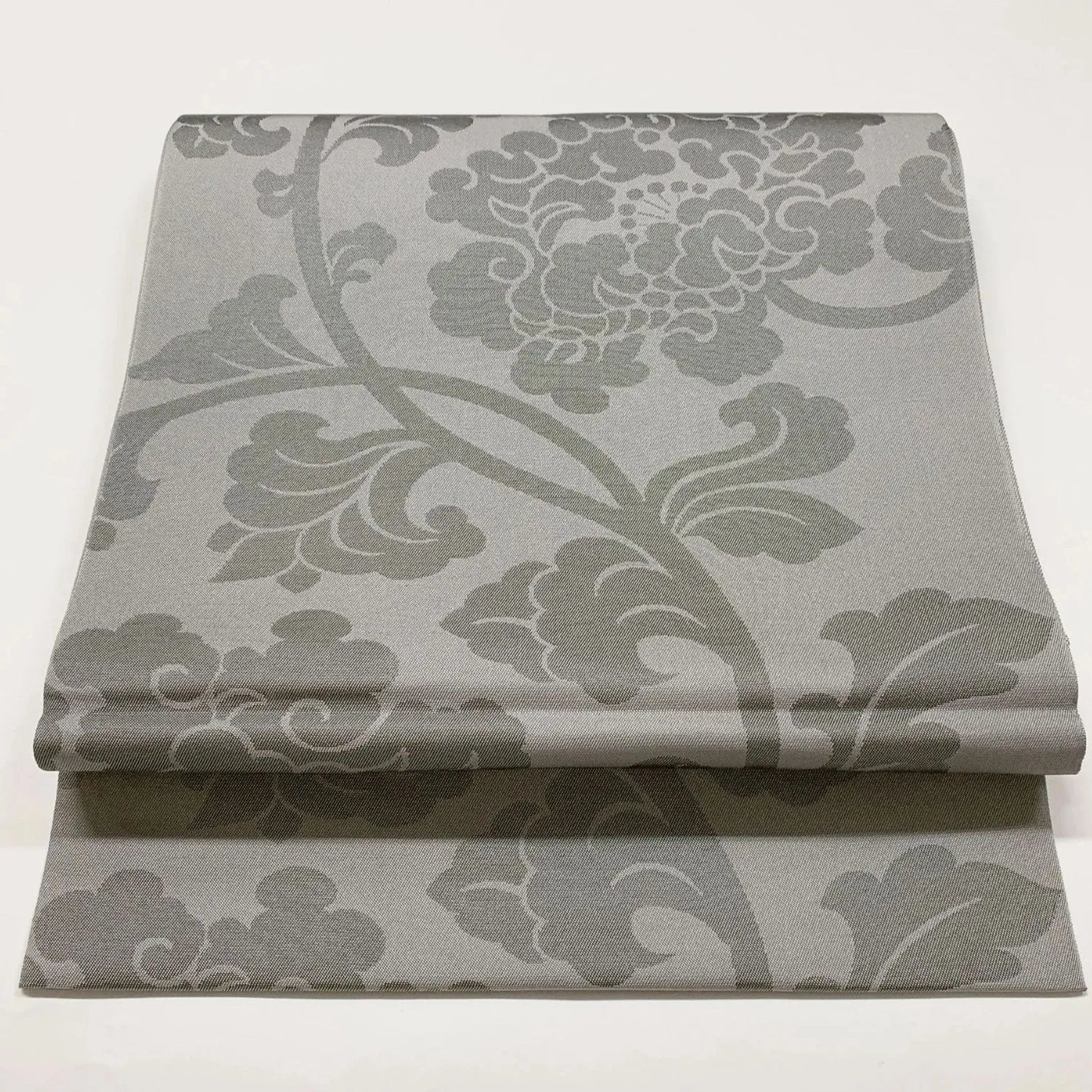 6606# Japanese Vintage Fukuro Obi Belt Kimono Fabric Silk Traditional