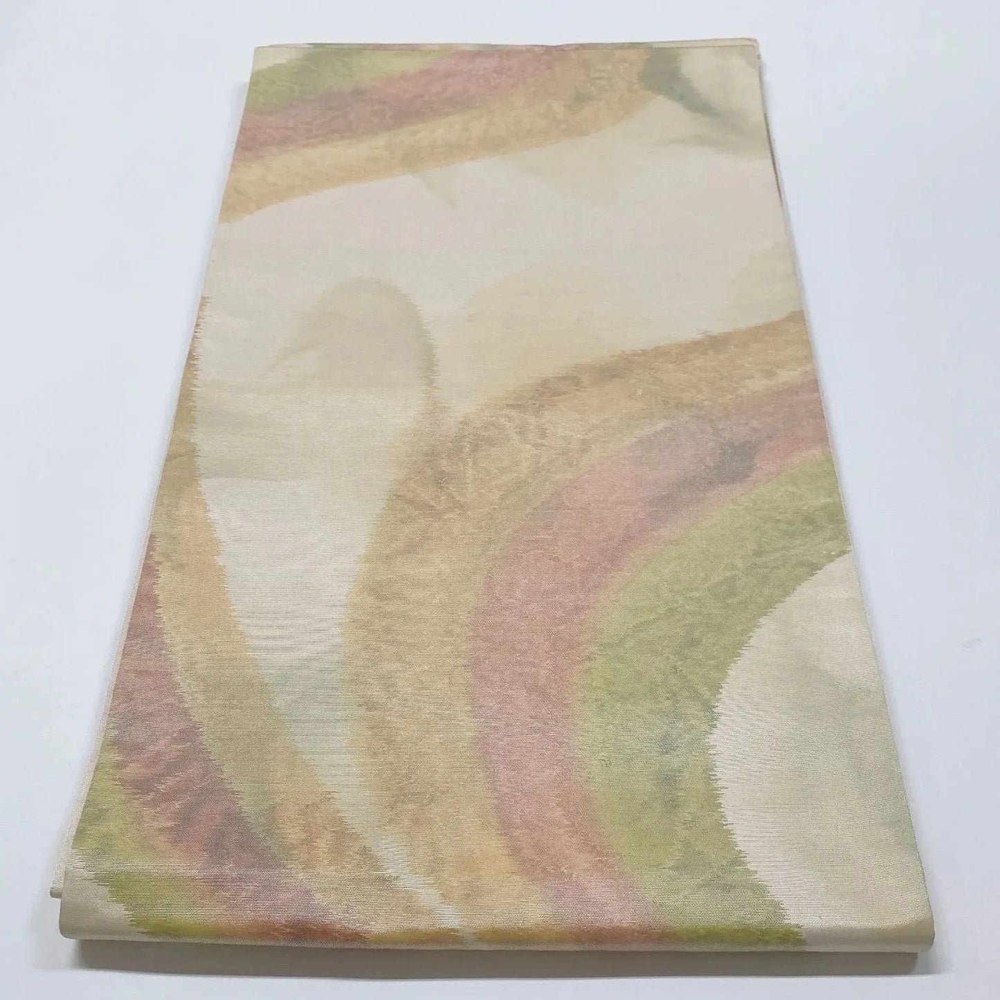 6608# Japanese Vintage Fukuro Obi Belt Kimono Fabric Silk Traditional