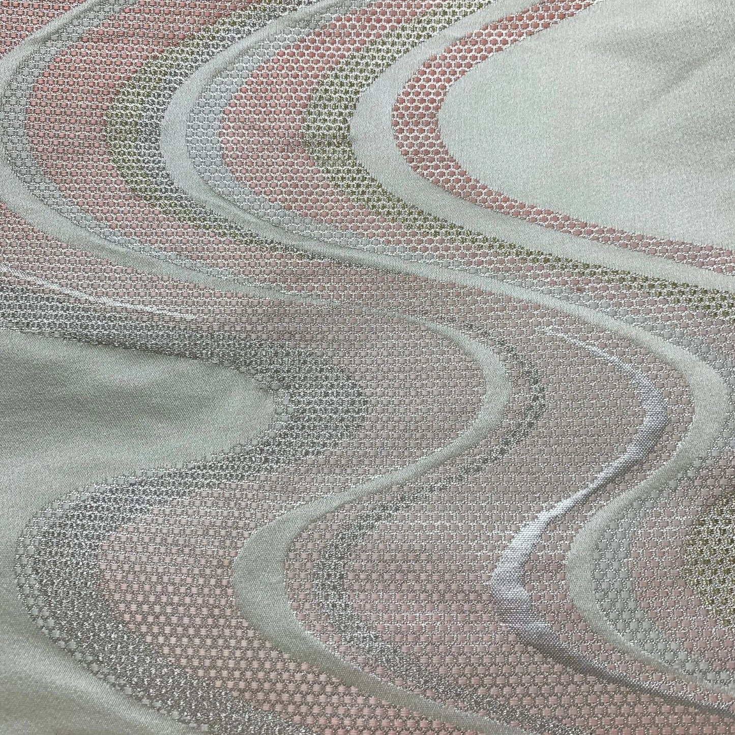 6636# Japanese Vintage Fukuro Obi Belt Kimono Fabric Silk Traditional