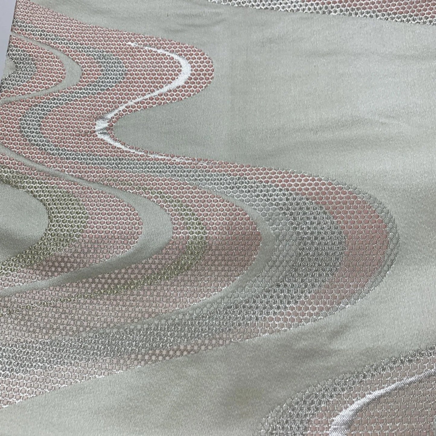 6636# Japanese Vintage Fukuro Obi Belt Kimono Fabric Silk Traditional