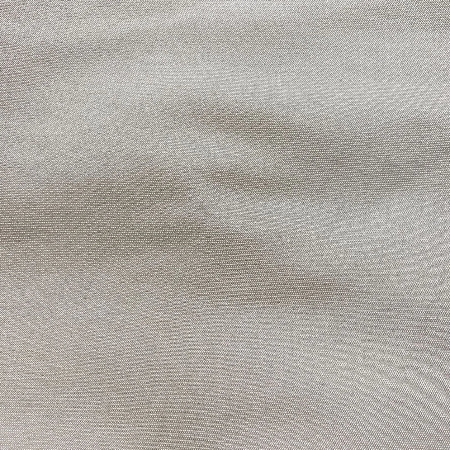 6639# Japanese Vintage Fukuro Obi Belt Kimono Fabric Silk Traditional Silver