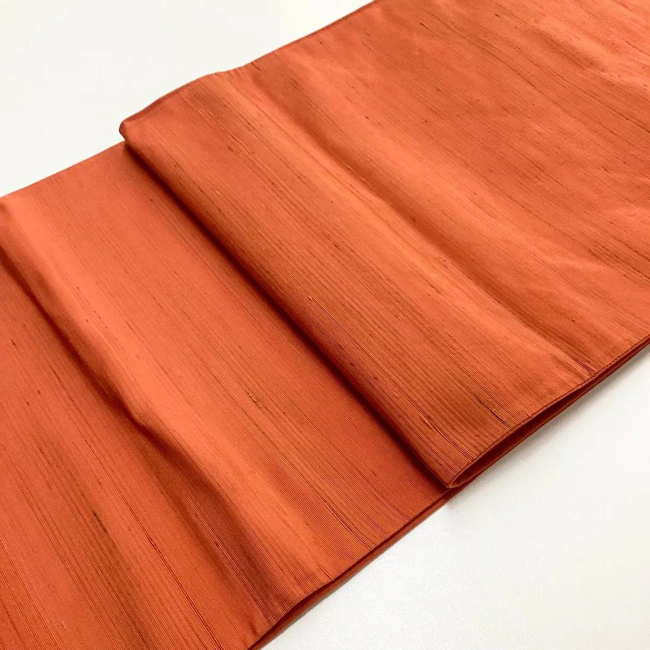 6668# Japanese Vintage Fukuro Obi Belt Kimono Pongee Fabric Silk Traditional