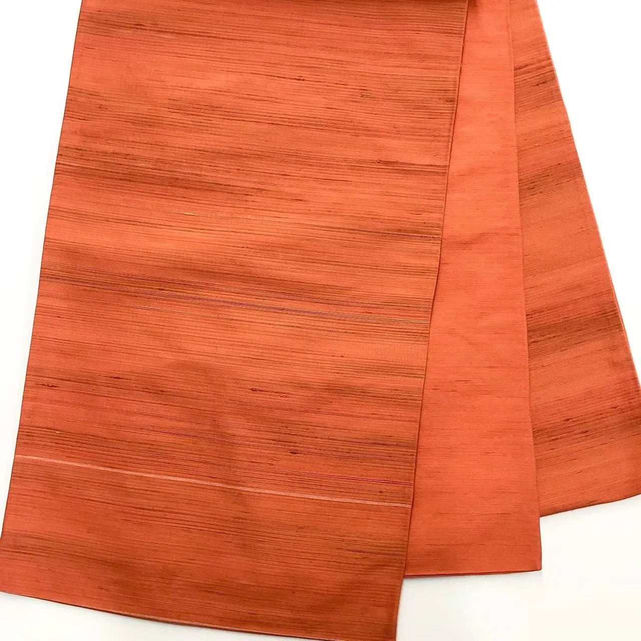 6668# Japanese Vintage Fukuro Obi Belt Kimono Pongee Fabric Silk Traditional