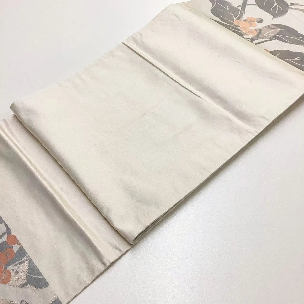 6680# Japanese Vintage Fukuro Obi Belt Kimono Fabric Silk Traditional