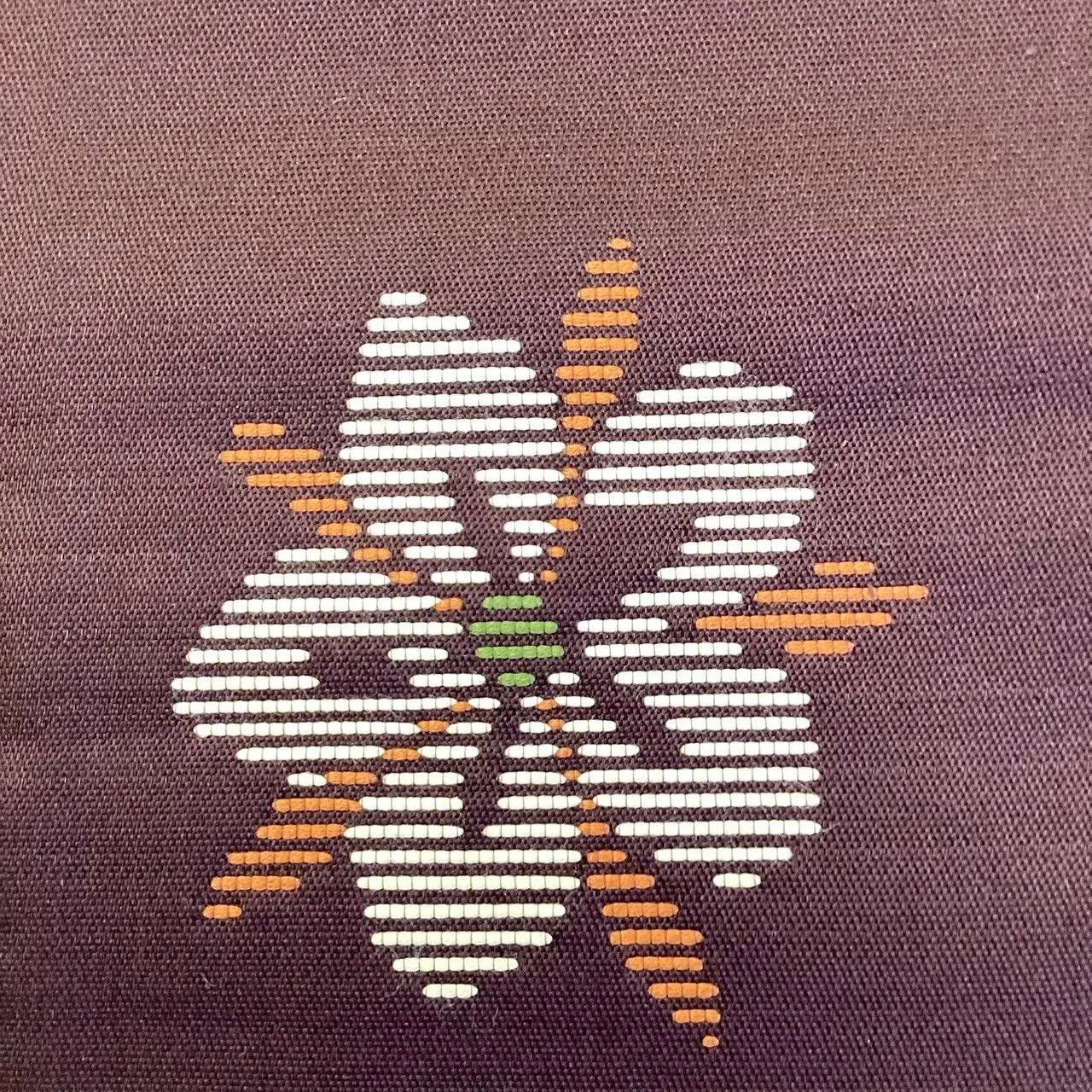 6682# Japanese Vintage Fukuro Obi Belt Kimono Fabric Silk Traditional